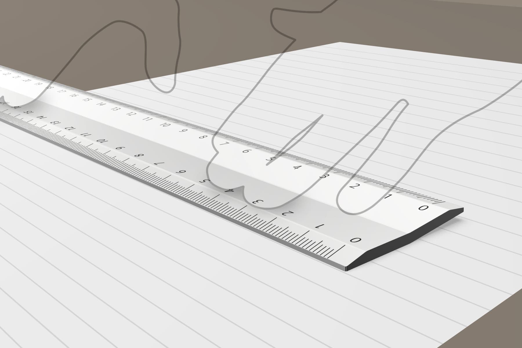定規のデザイン